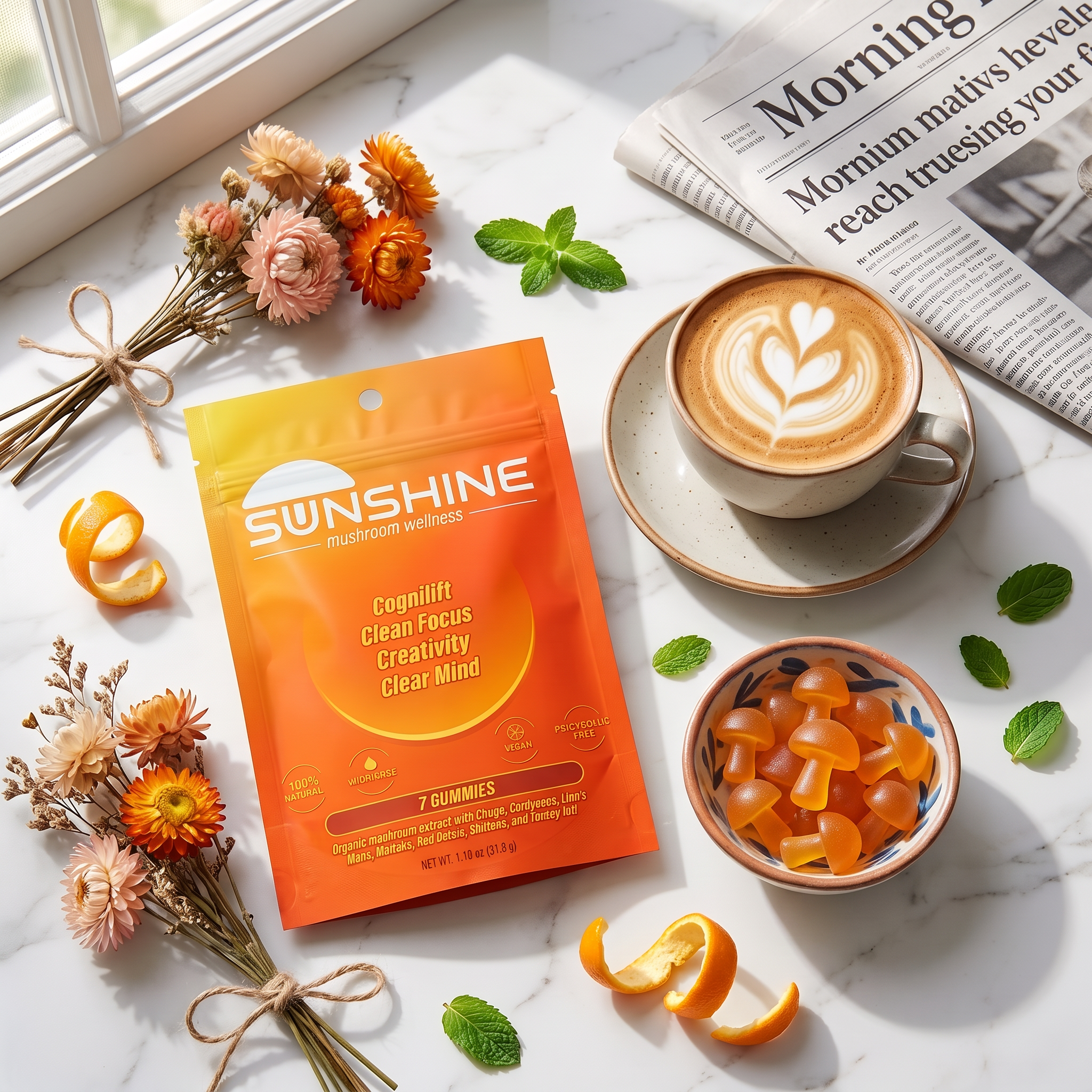 Mushroom coffee alternative: focus without the jitters