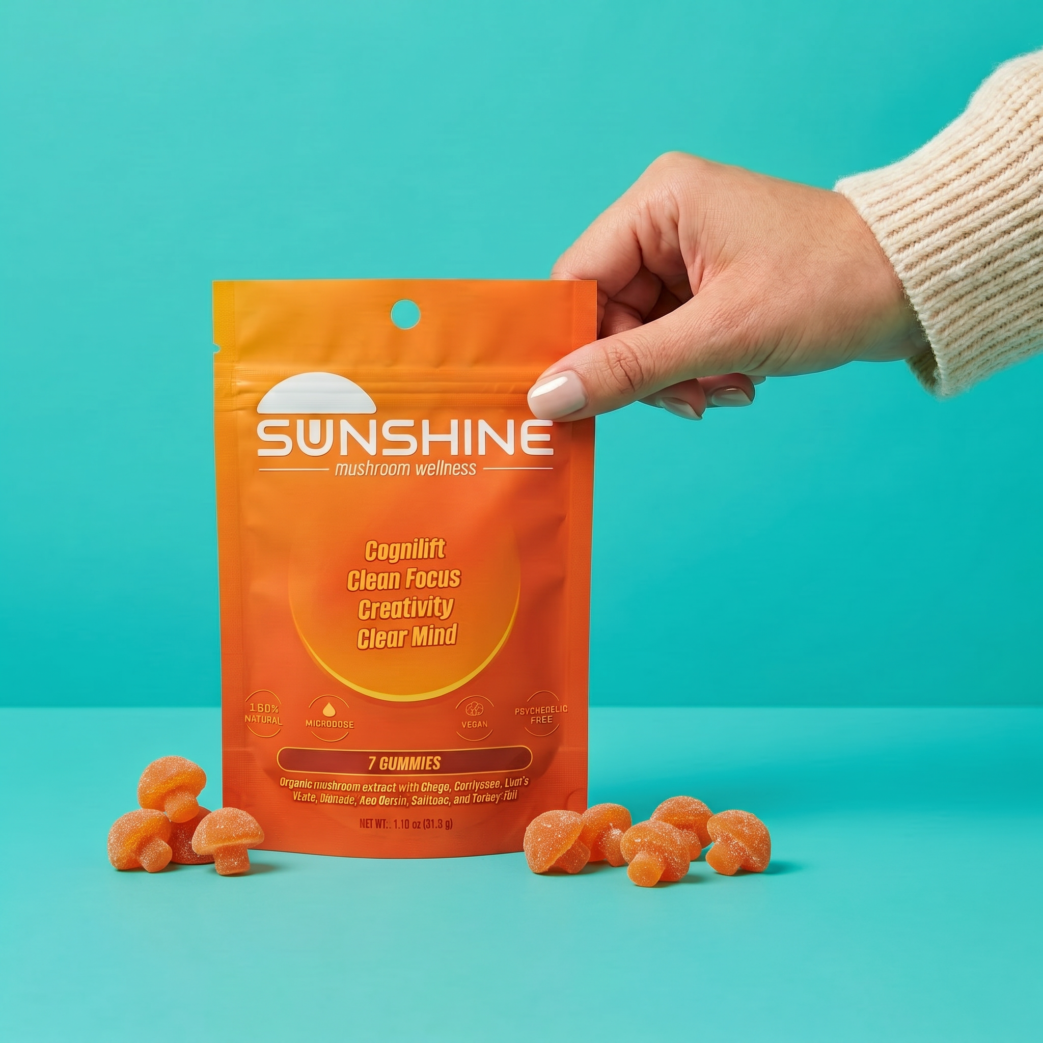 Microdosing mushrooms, explained simply
